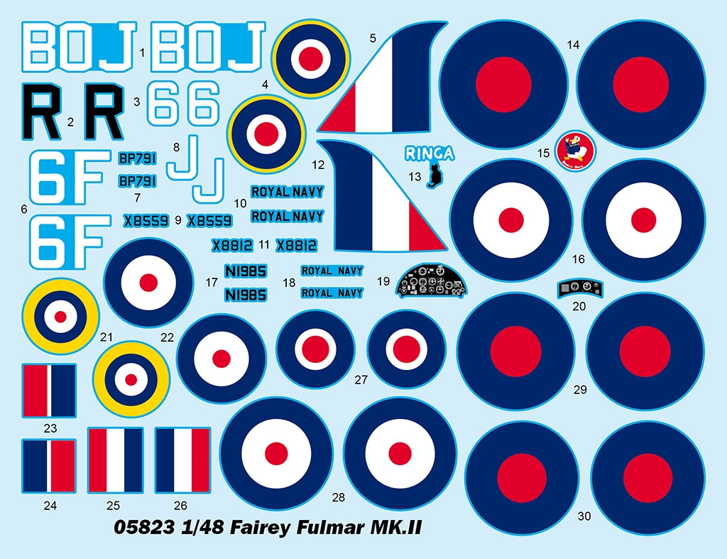 Trumpeter 05823 Fairey Fulmar Mk.II 1/48 – zdjęcie 6