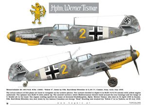 Kagero 15034 Messerschmitt Bf 109s over the Mediterranean Part I (decals) EN/PL – image 4