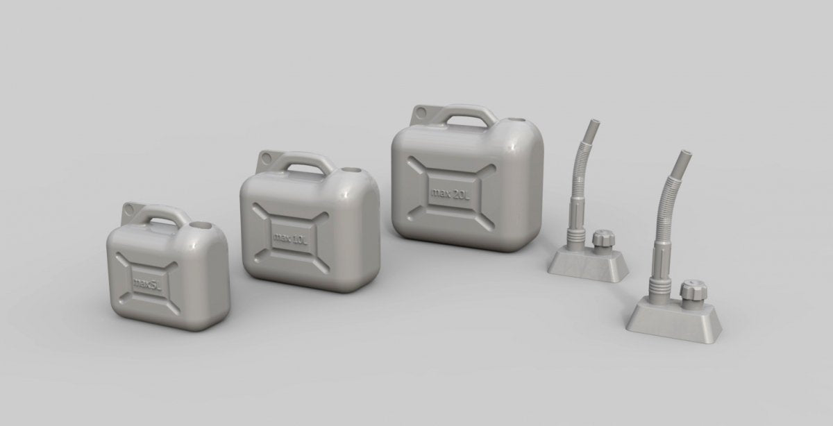 EUREKA XXL E-042 Plastic Jerry Can 5, 10 i 20 L 1/35 – zdjęcie 2
