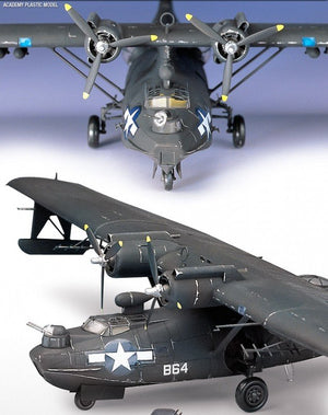 Academy 12487 PBY-5A Black Catalina 1/72 – zdjęcie 2