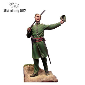 502 Abteilung ABT1013 5TH GEORGIA INFANTRY (CLINCH RIFLES) 1861. 54MM RESIN. – image 2