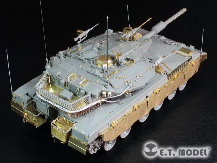 E.T. Model E35-246 Israeli Merkava Mk.3D Late LIC MBT (For MENG TS-025) 1/35 – zdjęcie 9