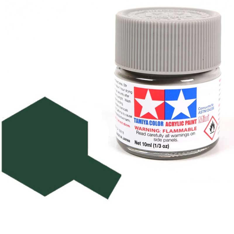 Tamiya XF70 Dark Green 2 (81770) Acrylic paint 10ml