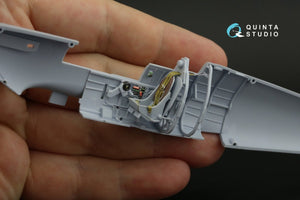 Quinta Studio QD48135 Spitfire Mk.V 3D-Printed &amp;amp; coloured Interior on decal paper (Airfix) 1/48 – immagine 11