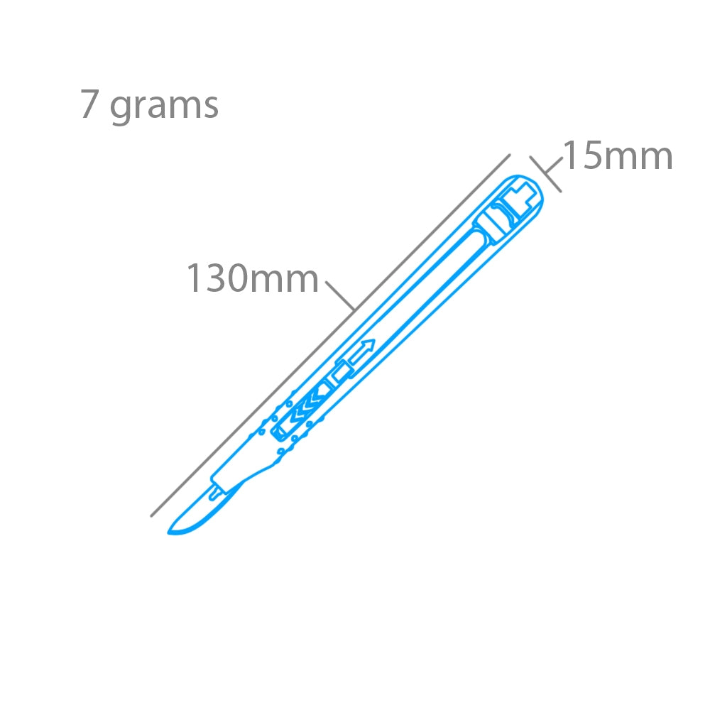Modelcraft PKN3216-11 Retractable Safety Knife Blade – zdjęcie 2