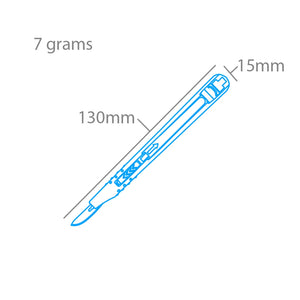 Modelcraft PKN3216-11 Retractable Safety Knife Blade – zdjęcie 2