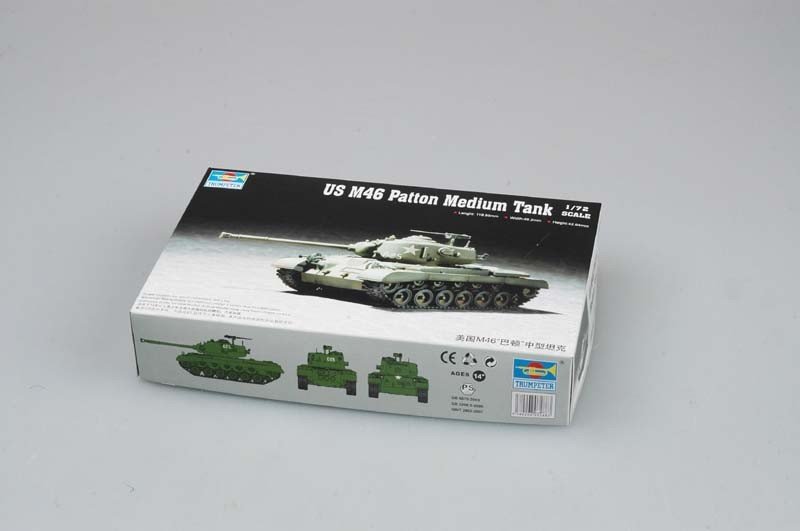 Trumpeter 07288 US M46 Patton Medium Tank 1/72 – zdjęcie 2