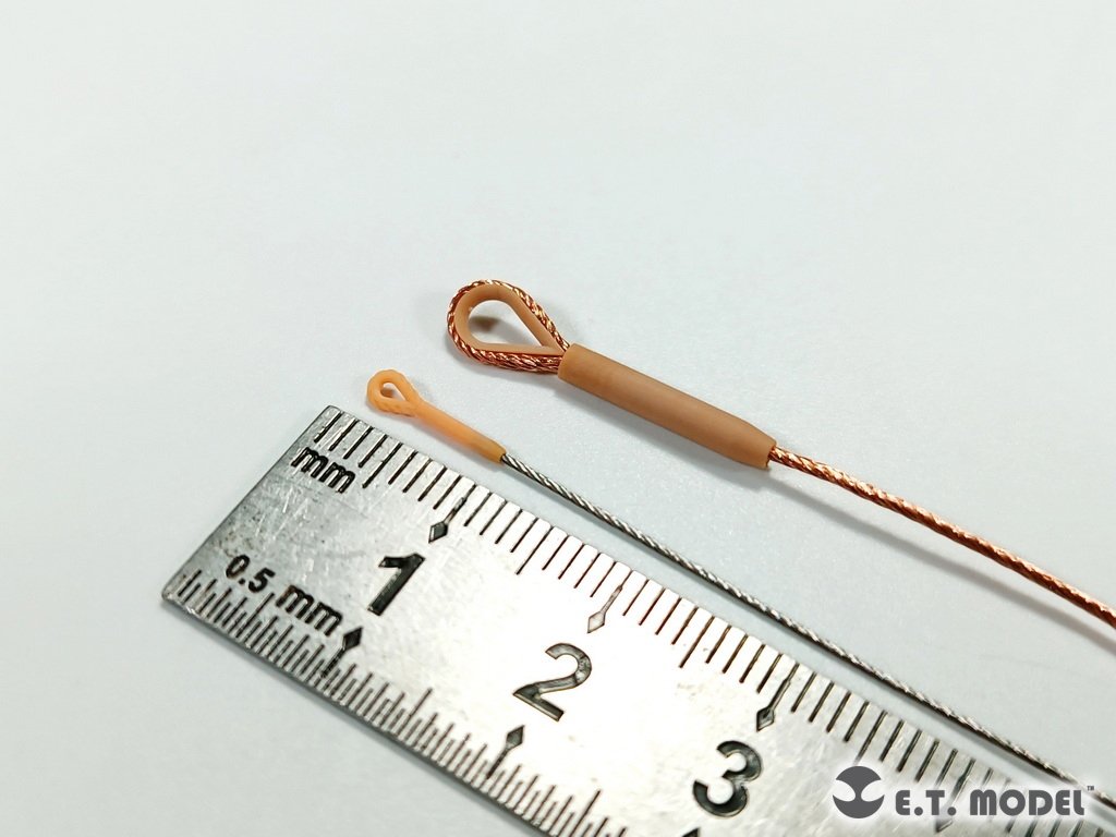 E.T. Model P35-237 WWII German Towing Cables Type.1 (3D Printed) 1/35 – zdjęcie 3