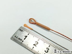 E.T. Model P35-237 WWII German Towing Cables Type.1 (3D Printed) 1/35 – zdjęcie 3