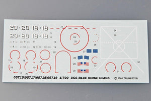 Trumpeter 05715 USS BLUE RIDGE LCC-19 1997 1/700 – zdjęcie 5
