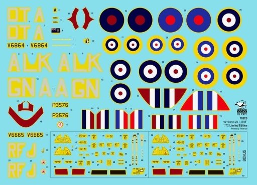 Arma Hobby 70023 Hurricane Mk I - Battle of Britain - Limited Edition 1/72 – zdjęcie 6