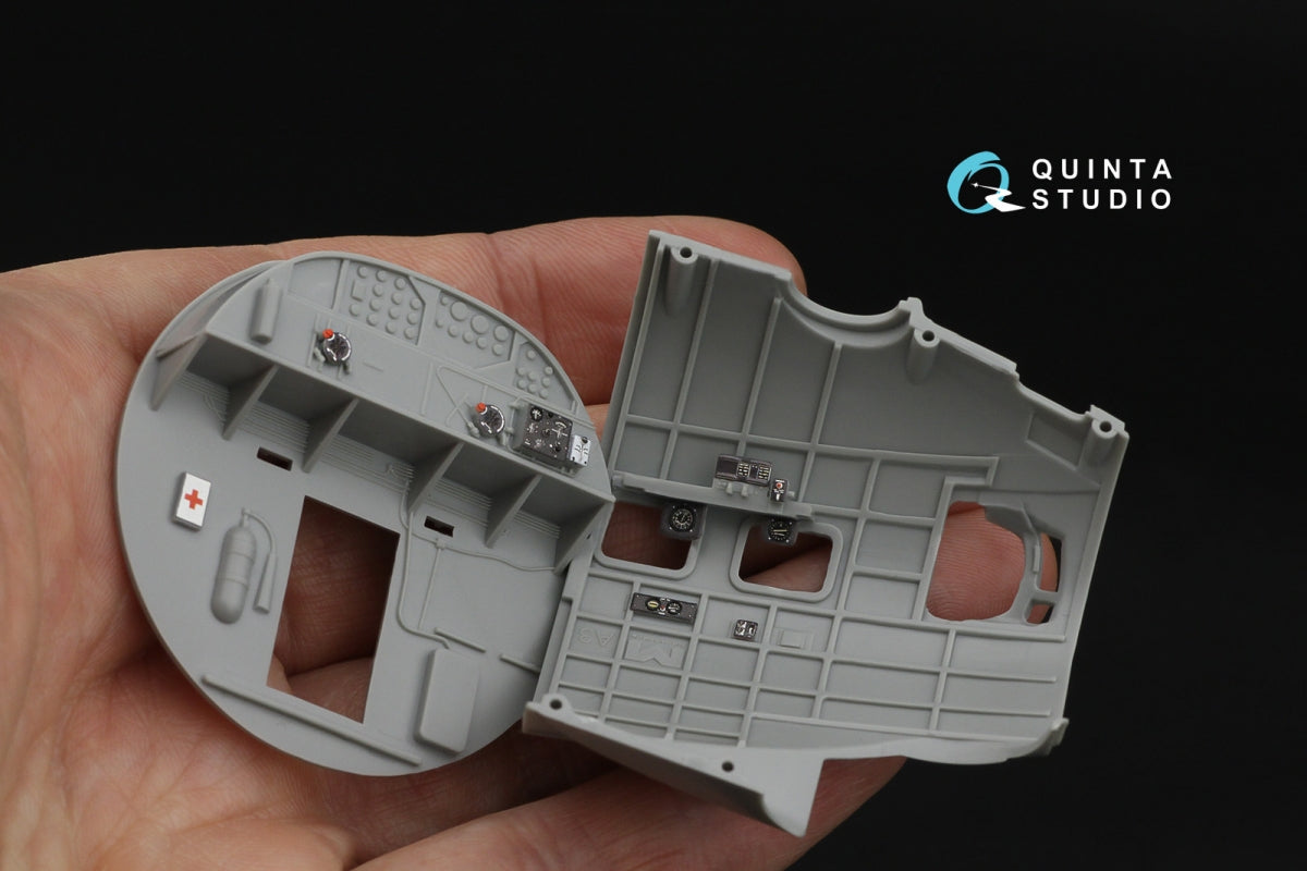 Quinta Studio QDS-48561 Boeing B-17G 3D-Printed &amp;amp; colored Interior on decal paper (HK models) (small version) 1/48 – image 10