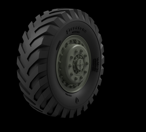 Panzer Art RE35-807 M26 Dragon Wagon Road wheels (Firestone) 1/35 – image 2