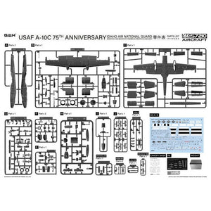 Great Wall Hobby S7210 USAF A-10C 75th Anniversary IDAHO Air National Guard 2021 Limited Edition 1/72