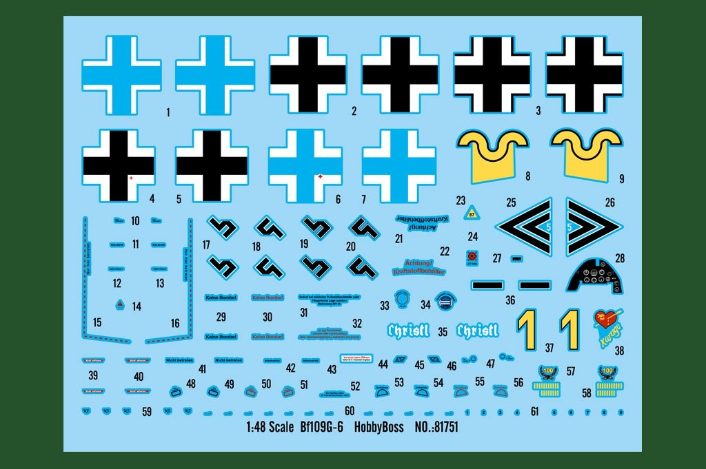 Hobby Boss 81751 Bf109G-6 81751 1/48 – image 6