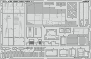 Eduard 32970 A-26B Invader cockpit interior 1/32 for HOBBY BOSS – zdjęcie 2
