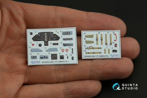 Quinta Studio QD48453 MiG-17F 3D-Printed colored Interior on decal paper (AMMO/Kinetic) 1/48 – image 4