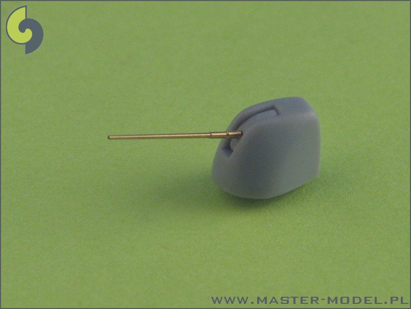 Master SM-700-020 USN 5in/54 (12.7 cm) Mark 45 barrels (2pcs) - Ticonderoga class and many modern warships – zdjęcie 2