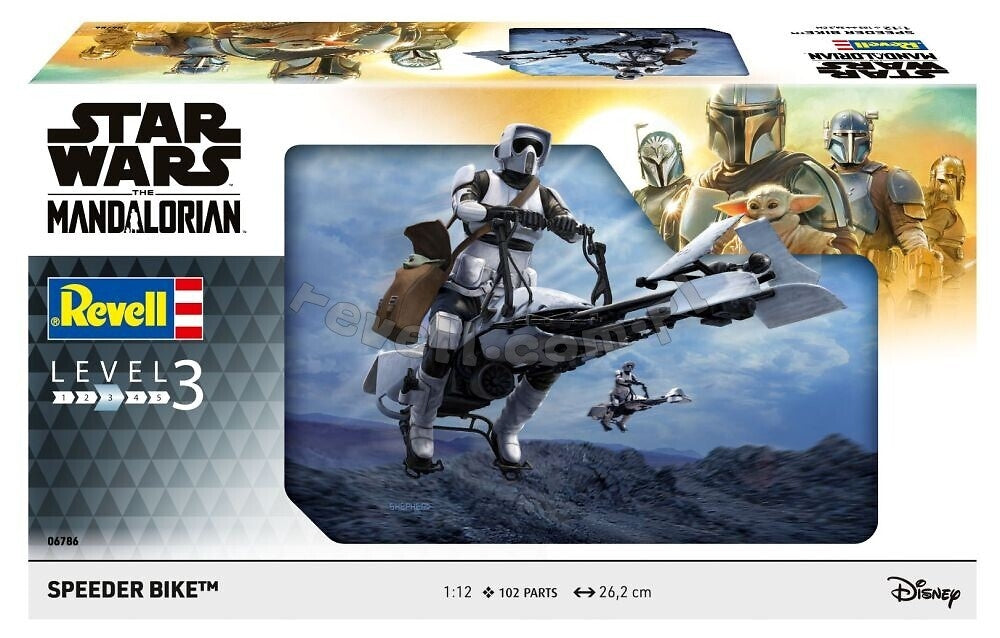 Revell 06786 Speeder Bike - The Mandalorian 1/12 – zdjęcie 2