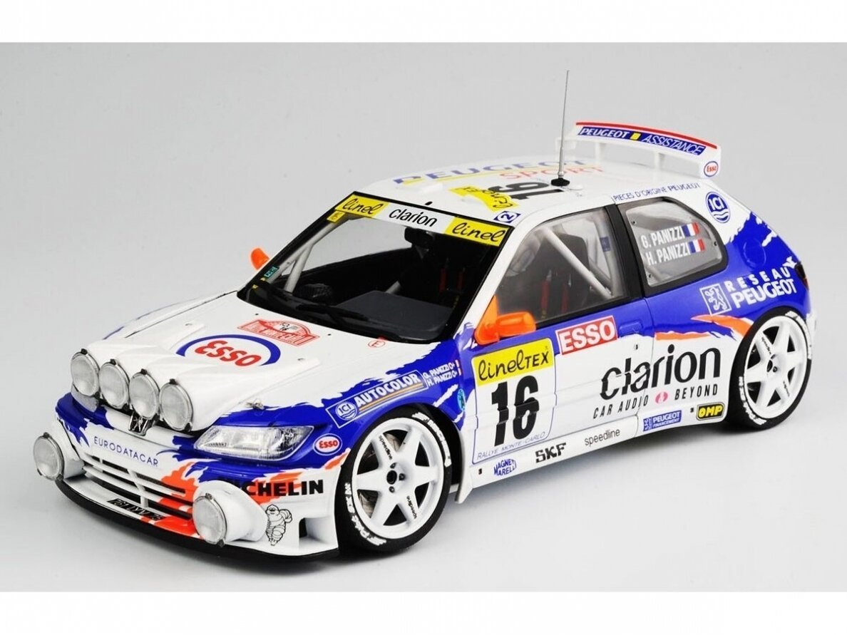 Beemax 24026 Peugeot 306 Maxi EVO2 1998 Monte Carlo Rally Class Winner 1/24 – image 2