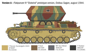 Italeri 6594 Flakpanzer IV Ostwind 1/35 – immagine 3