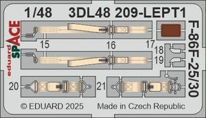 Eduard 3DL48209 F-86F-25/30 SPACE Airfix 1/48 – zdjęcie 4