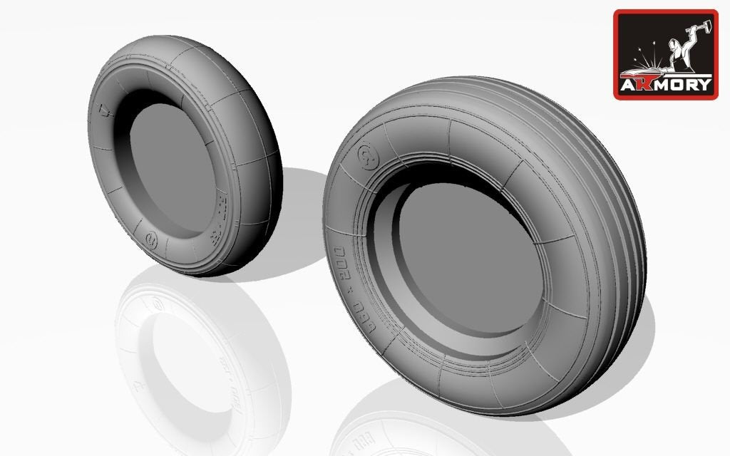 Armory Models AW48016 Yakovlev Yak-38 Forger wheels 1/48 – zdjęcie 3