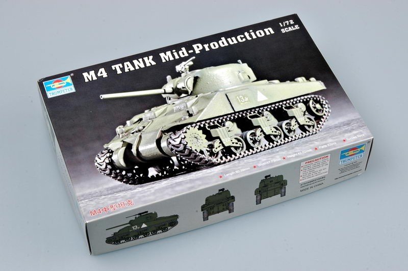 Trumpeter 07223 M4(Mid) TANK 1/72 – image 2