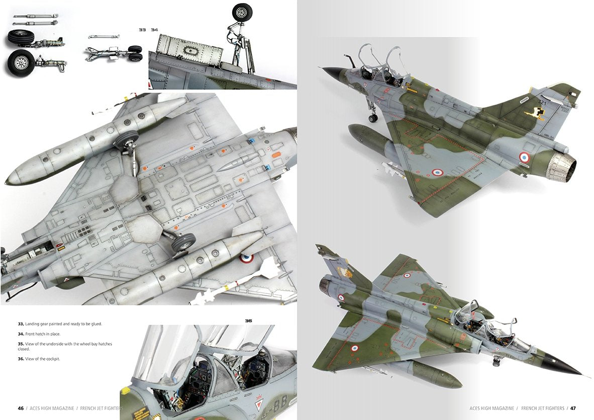 AK Interactive AK2931 ACES HIGH MAGAZINE ISSUE 15 FRENCH JET FIGHTERS – image 4