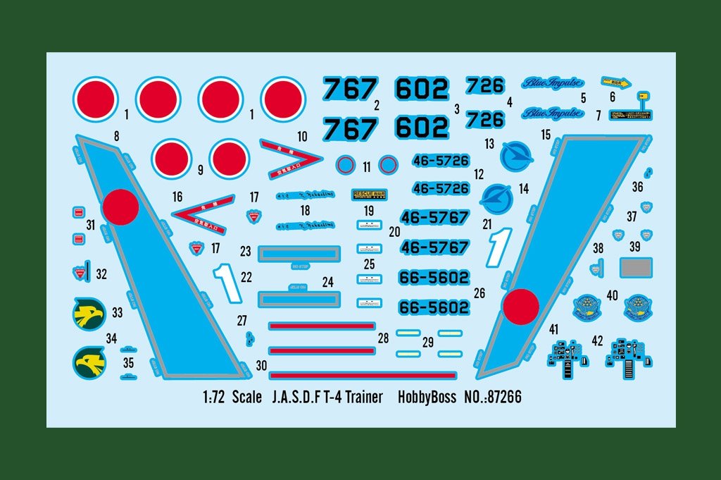 Hobby Boss 87266 JASDF T-4 Trainer 1/72 – image 3