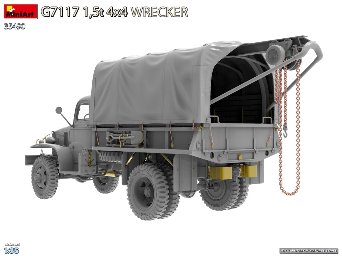 MiniArt 35490 G7117 1,5t 4x4 Wrecker 1/35 – zdjęcie 6
