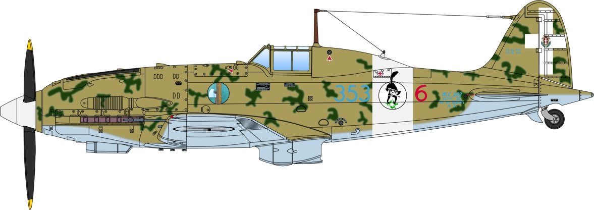Italeri 2518 Macchi MC 202 Folgore 1/32 – image 16