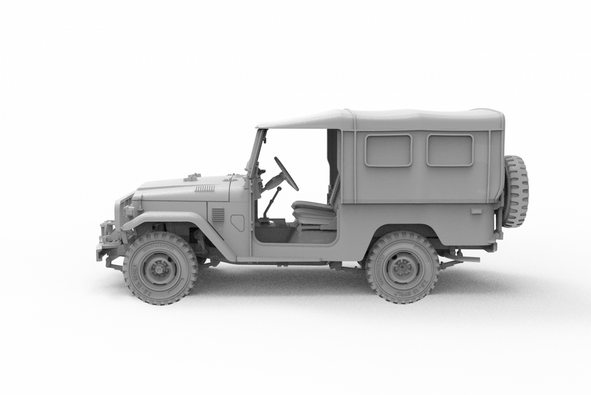 AK Interactive AK35004 FJ43 SUV WITH SOFT TOP IDF &amp;amp; LAF 1/35 – image 3