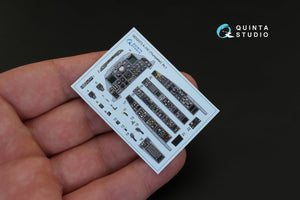 Quinta Studio QD32073 A-10C 3D-Printed &amp;amp; coloured Interior on decal paper (for Trumpeter kit) 1/32 – zdjęcie 3