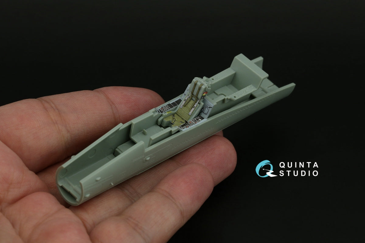 Quinta Studio QD72077 F/A-18C late 3D-Printed &amp;amp; coloured Interior on decal paper (Academy) 1/72 – zdjęcie 10