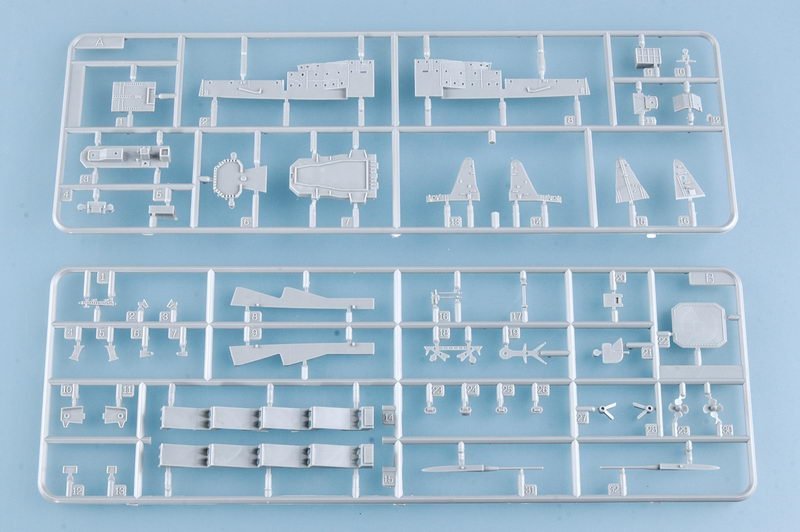 Trumpeter 05723 Ukraine Navy Slava Class Cruiser Vilna Ukraina 1/700 – zdjęcie 9