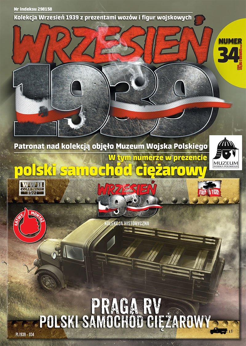 First to Fight PL034 Praga RV – polski samochód ciężarowy 1/72