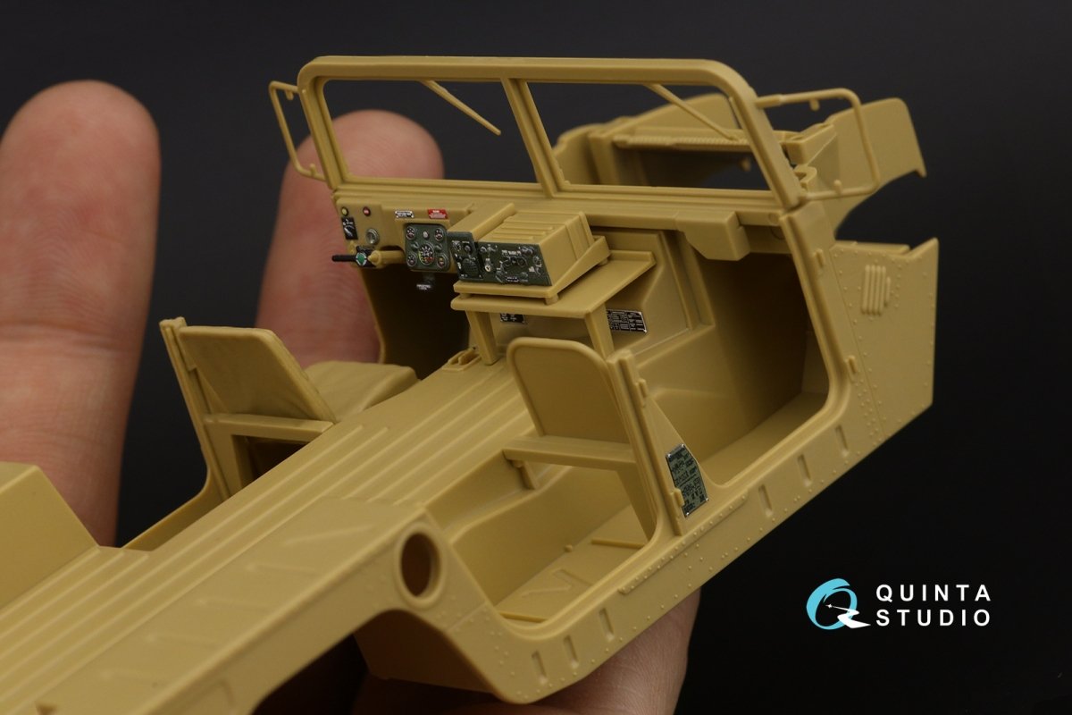 Quinta Studio QD35039 HUMVEE Family 3D-Printed &amp;amp; coloured Interior on decal paper (Tamiya) 1/35 – zdjęcie 5