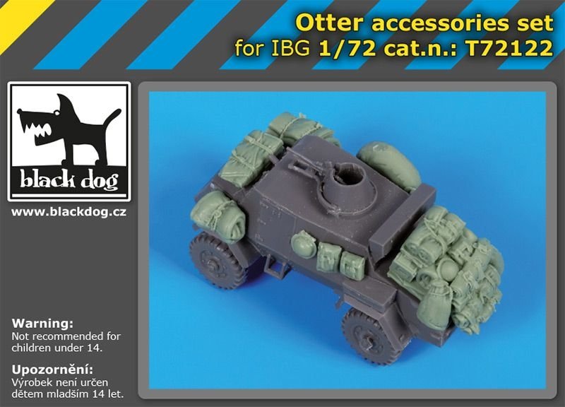 Black Dog T72122 Otter accessories set for IBG Models 1/72 – zdjęcie 6