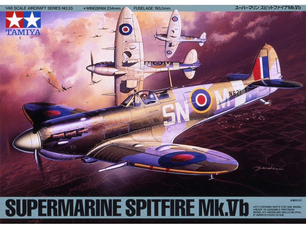 Tamiya 61033 Supermarine Spitfire Mk.Vb 1/48 – zdjęcie 2
