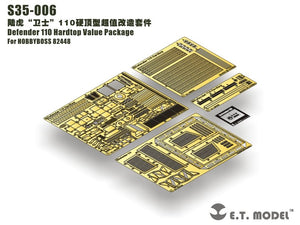 E.T. Model S35-006 Defender 110 Hardtop Value Package For HOBBY BOSS 82448 1/35 – zdjęcie 6
