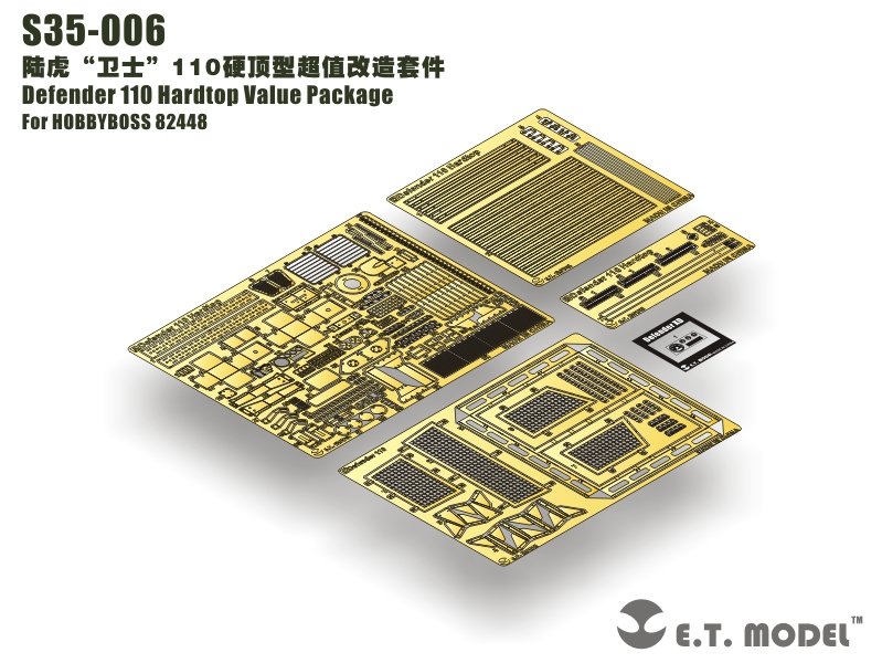 E.T. Model S35-006 Defender 110 Hardtop Value Package For HOBBY BOSS 82448 1/35 – zdjęcie 6