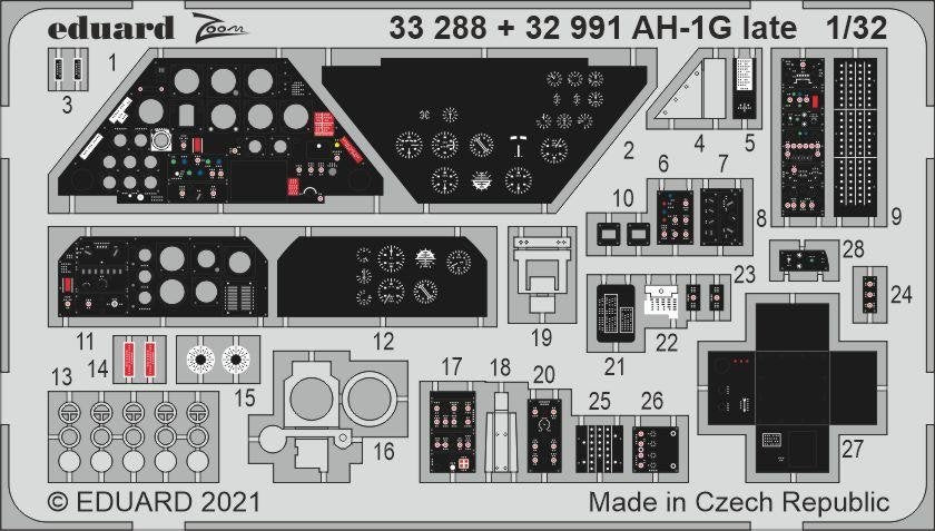 Eduard BIG33139 AH-1G late ICM 1/32 – image 4