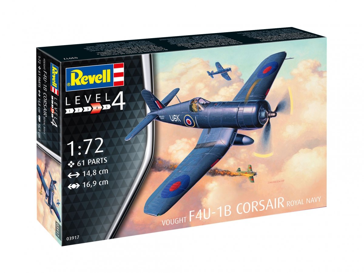 Revell 03917 F4U-1B Corsair Royal Navy 1/72