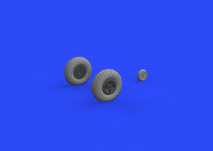 Eduard 632130 Spitfire Mk. IX wheels 4spoke w/ pattern TAMIYA 1/32
