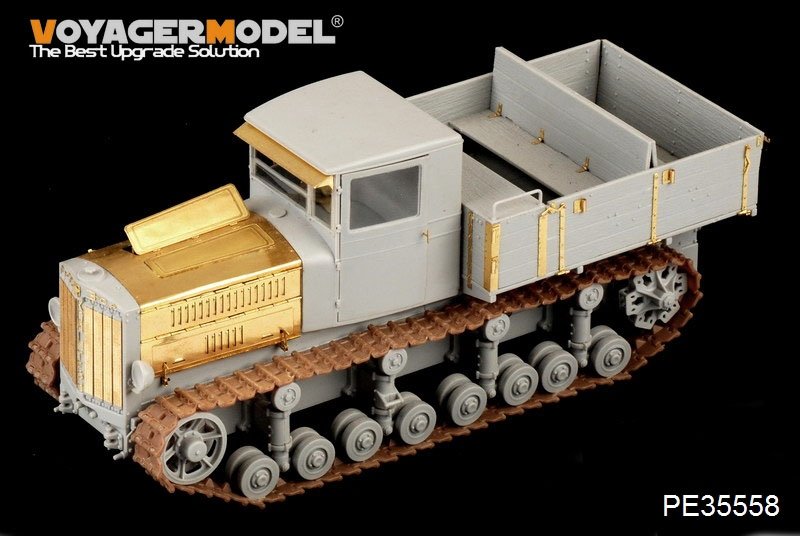 Voyager Model PE35558 WWII Soviet Komintern Artillery Tractor For TRUMPETER 05540 1/35 – zdjęcie 2