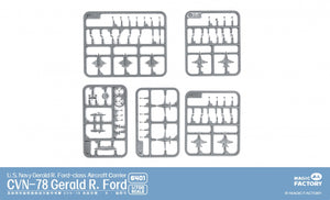 Magic Factory 6401 USS Gerald R. Ford (CVN-78) - US Navy Gerald R.Ford - class Aircraft Carrier 1/700 – zdjęcie 4