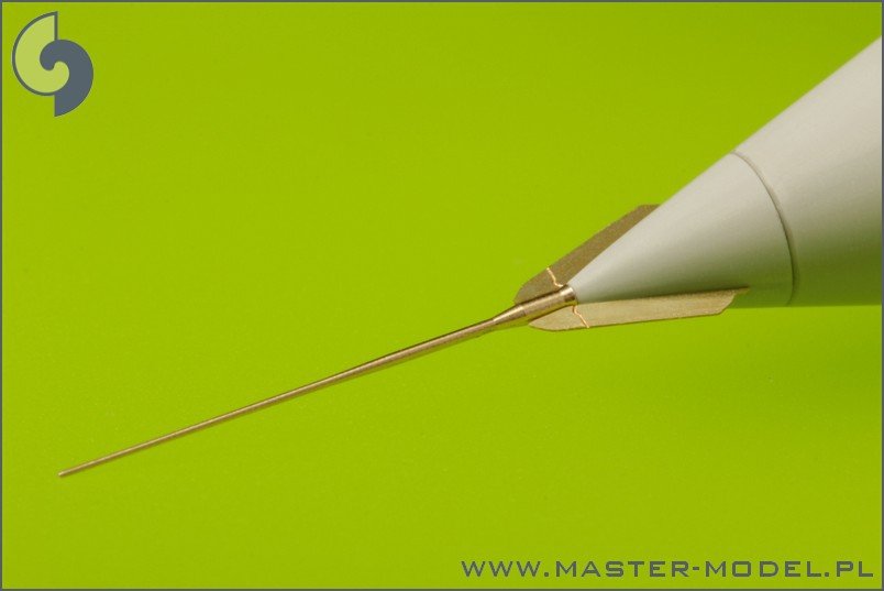 Master AM-48-075 SAAB JAS 39 Gripen - Pitot Tubes &amp;amp; Angle Of Attack probes (1/48) – image 2