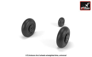 Armory Models AW72057 Antonov An-2/An-3 Colt wheels w/ weighted tires 1/72 – immagine 4