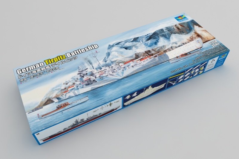 Trumpeter 05359 German Tirpitz Battleship 1/350 – image 2